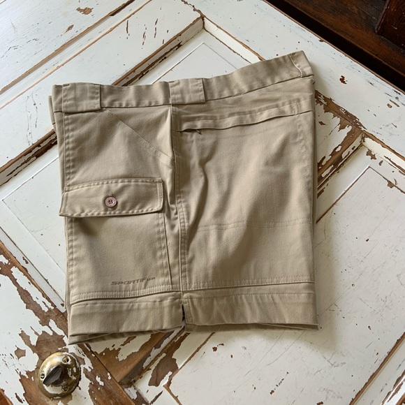 Vintage 1990’s Sportiff Shorts Double Pink Button - Picture 1 of 10